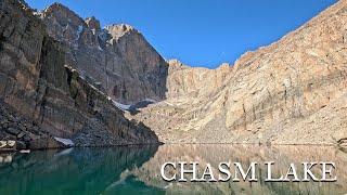 Chasm Lake - Rocky Mountain National Park