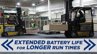 Yale ERC Electric Forklifts Power Efficiency Productivity