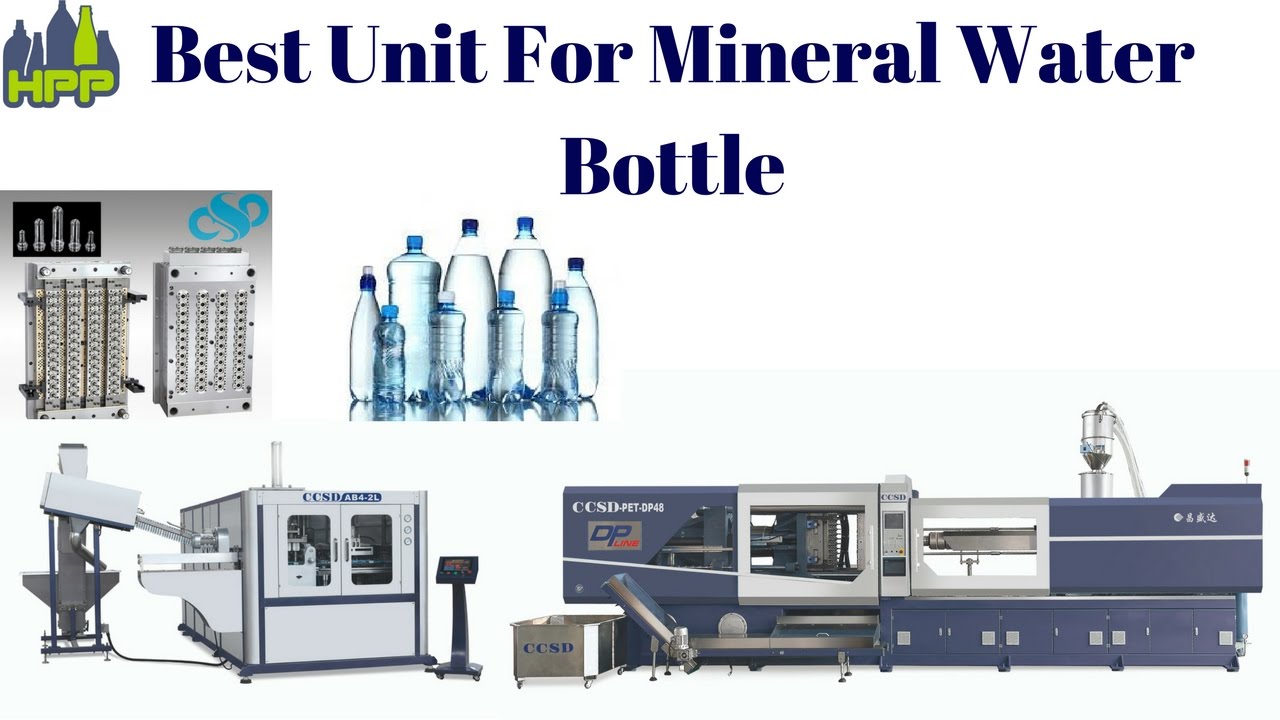 Mineral Water Bottle Complete Production Unit YouTube