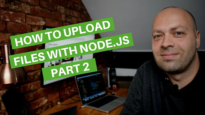 How To Upload Files With Node.js [Part 2] - Saving file paths to a database