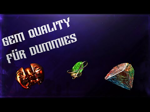 [PoE German] Gem Quality für Dummies! Einfach Quality 20 Gems bekommen und Profit-Tricks!