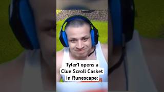 Tyler1 opens a Clue Scroll Casket in Runescape  #runescape #memes #shorts