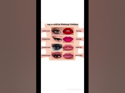 Макияж 💄 лучшие сочетания пома макияжа глаз и помад - YouTube