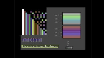 C64 One File Demo: 46 Colour Demo by Radwar,The Light Circle 1987