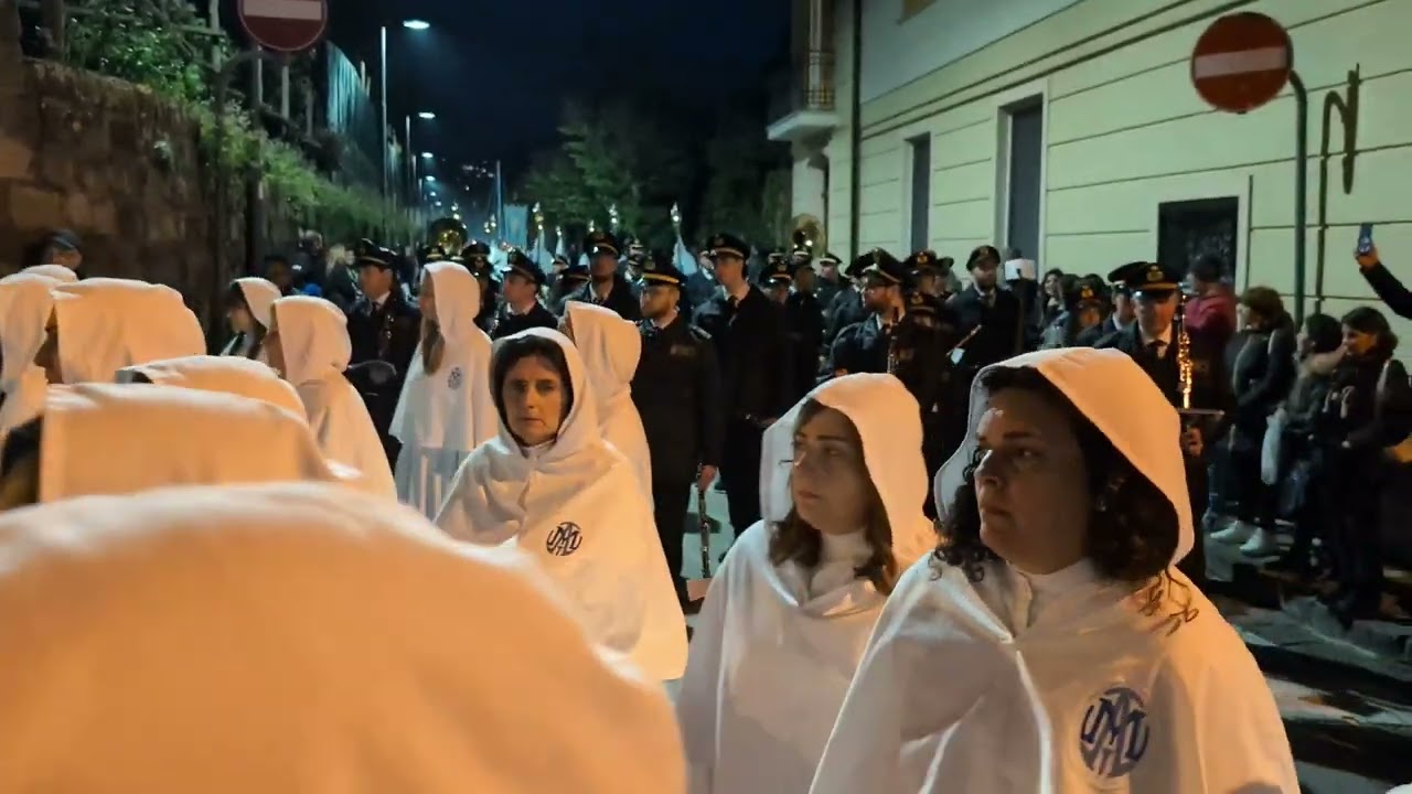 Processione Bianca - Piano di Sorrento 17 Aprile 2025