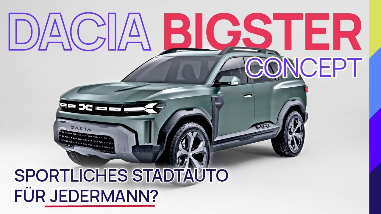 Dacia Bigster Concept gibt Ausblick auf ein SUV-Modell - Blog Dacia