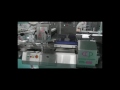 Transparent plastic box horizontal packing shrink machine