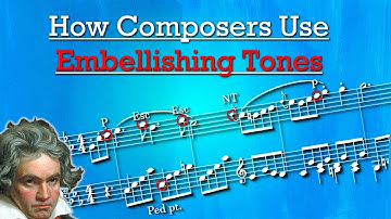 How the Great Composers Used Embellishing Tones | How Composers Use Series|The Soundtrack of History