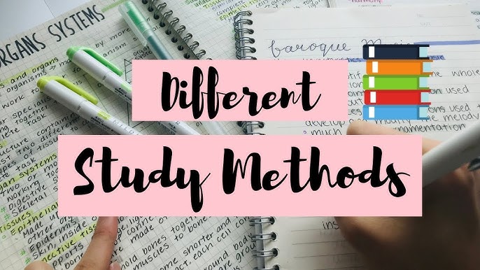 10 DIFFERENT STUDY METHODS for Different LEARNERS | StudyWithKiki - YouTube