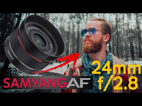 Samyang AF 24mm f/2.8 FE + Sony a7III LENS TEST - YouTube