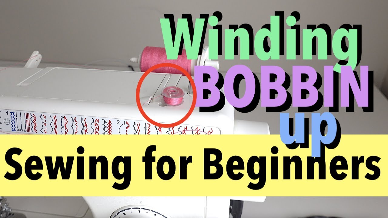HOW TO WIND A BOBBIN | Sewing Machine Basics Tutorial | Singer Sewing ...