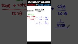 Trigonometry Expression Simplied