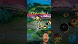 TIGREAL DAMAGE BUG IS BROKEN 🗿💀 #mobilelegends #mlbb #ml #shorts #gaming #tigreal