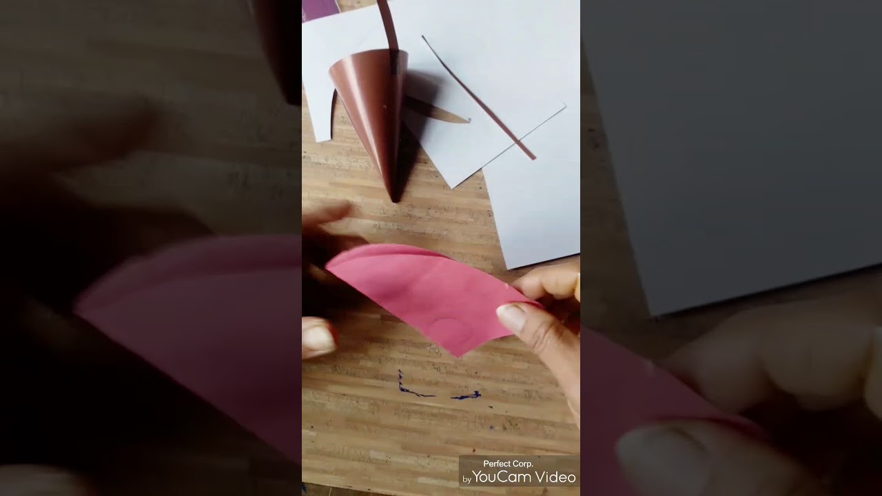 Mouse Finger puppet from craft paper