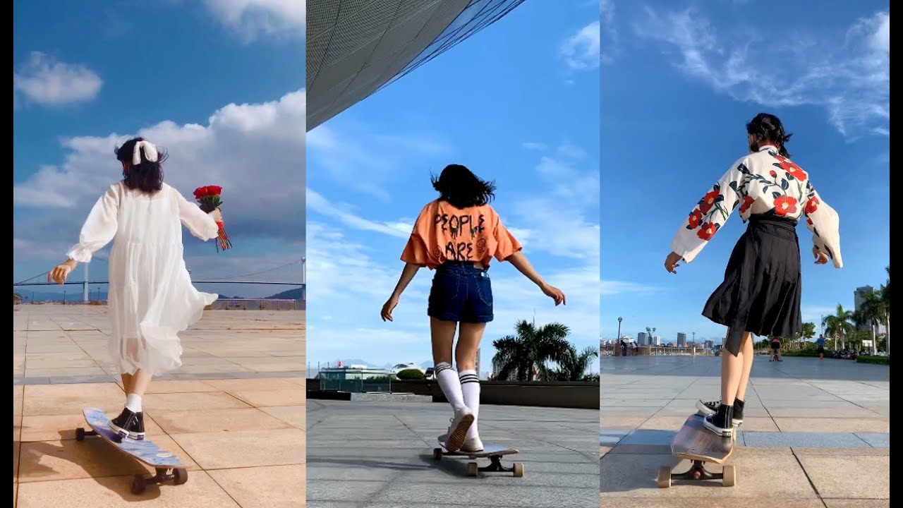 [Tổng hợp] Các clip longboard dancing trên Tiktok/Douyin (part 3)