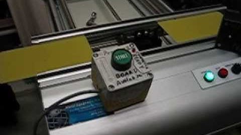 Correct 1/2 meter conveyor operation