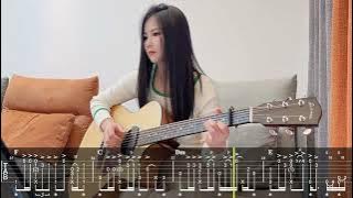 《加州旅馆》（Hotel California）吉他指弹TAB动态吉他谱/北尚吉他-小七