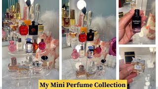 My Mini Perfume Collection ❤️ #mini #perfume #collection #luxury #minis 