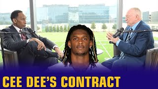 Jerry Jones on CeeDee Lamb, his contract negotiations, massive deal