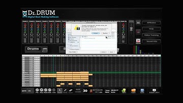 Dr Drum beat making software - Tutorial part 1