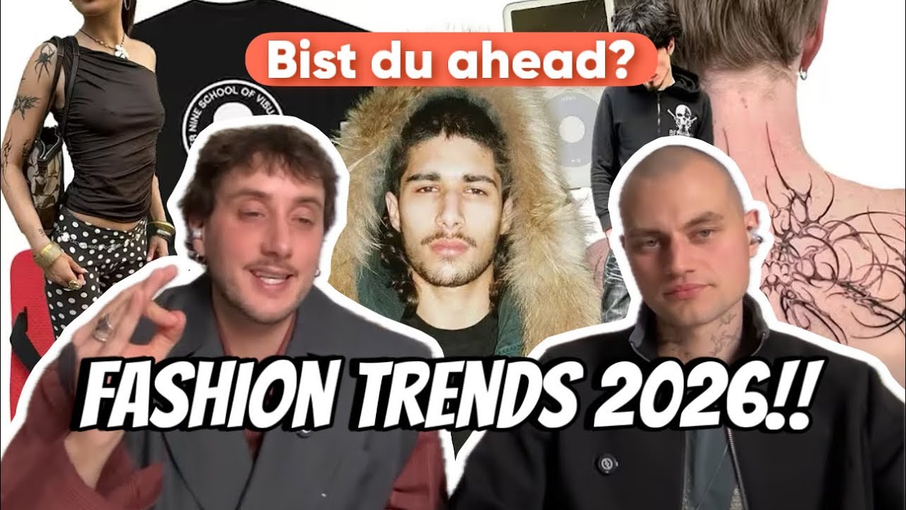 FASHION TRENDS 2026 🥵 WAS KOMMT DA AUF UNS ZU? ft. @ROBERTFRIEDRICHSREACT