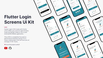 Flutter Login Screens Ui Kit with Source Code