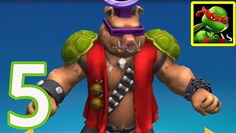 TMNT Mutant Madness - Gameplay Walkthrough Part 5 (iOS, Android)