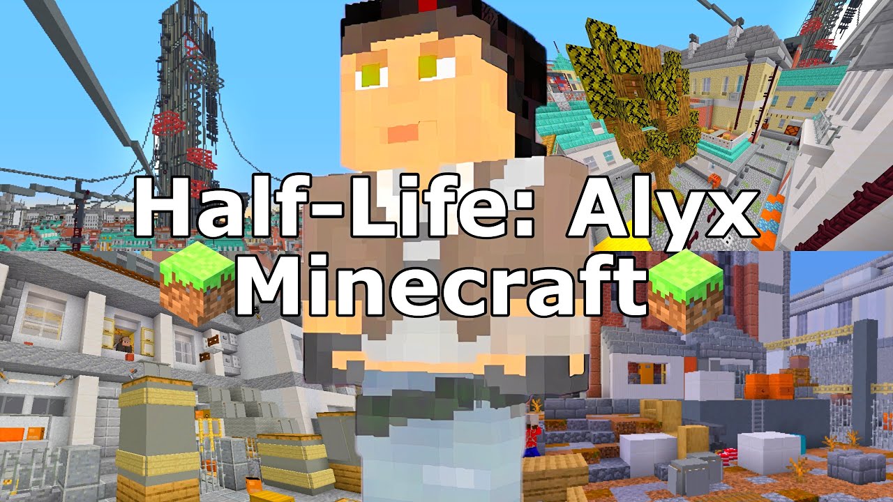 Half-Life: Alyx in Minecraft Minecraft Map