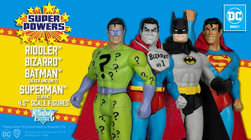 NEW DC Direct: Super Powers™ Wave 9 Bundle (4) 4.5" Scale Figures | Action Figure Showcase