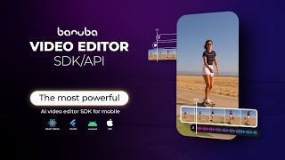 Video Editor SDK/API for Mobile | iOS, Android | Flutter, React Native screenshot 3