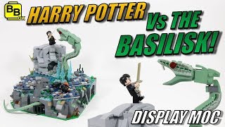 LEGO MOC Harry Potter Minifigure Scale Basilisk by 2bricksofficial