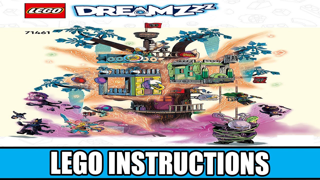 LEGO Instructions - Dreamzzz - 71461 - Fantastical Tree
