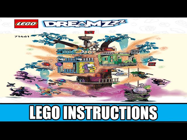 LEGO Instructions - Dreamzzz - 71461 - Fantastical Tree House