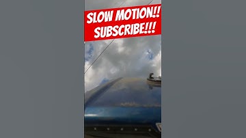 TRAXXAS XMAXX 8S RC CAR MONSTER TRUCK BIG AIR SLOW MOTION GOPRO FOOTAGE OFF ROAD DIRT HILL #foryou