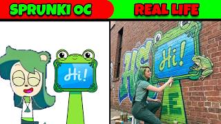 My Sprunki OC Secret Agent VS Brudity & Jeni (From Roblox Animal Hospital) in REAL LIFE