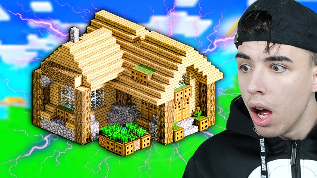 Imi CONSTRUIESC PRIMA CASA in MINECRAFT!