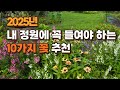 2025년 내 정원에 꼭 들여야 하는 10가지 꽃 강력추천 Mp3 Song