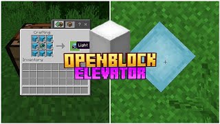 [Openblock elevator] make your houses look cleaner with this addon