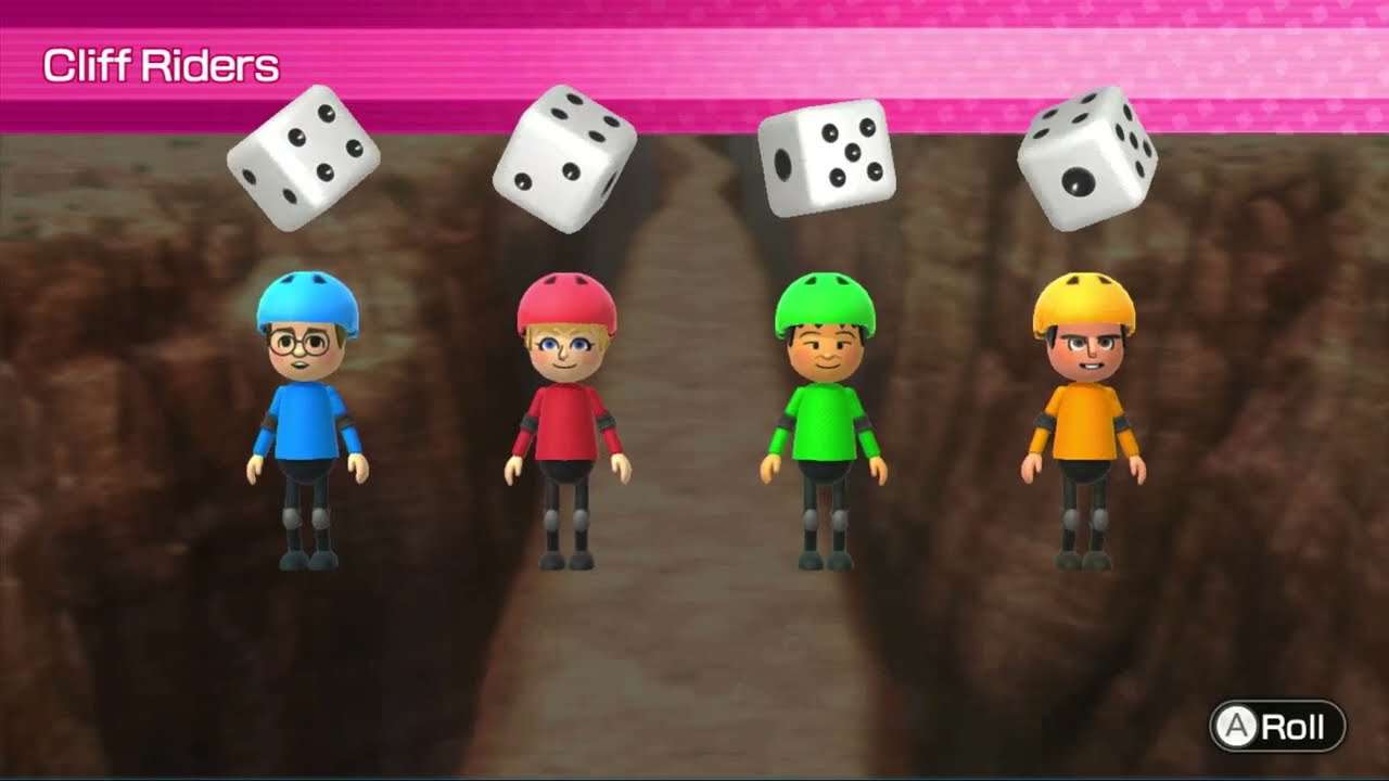 Wii Party U: Gamepad Island - Skip, Pavel, Zi-Kai, and Dunbar (With Gamepad Sound)