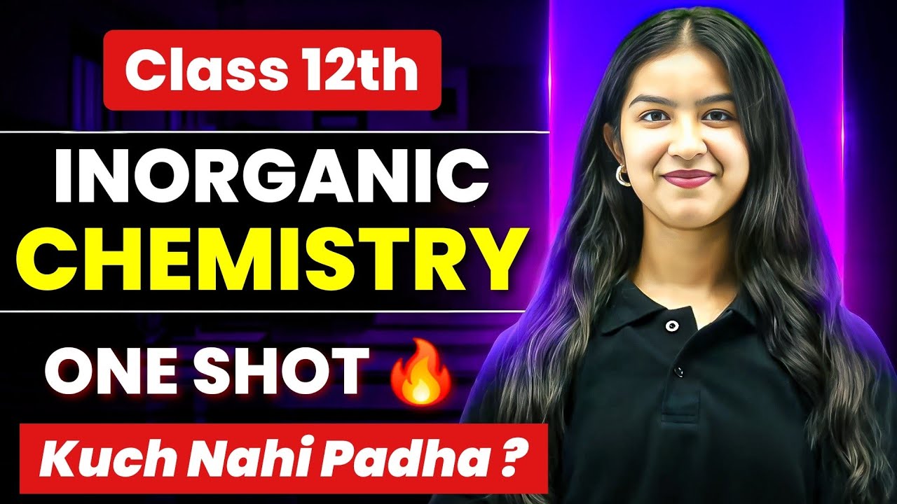 All Inorganic PYQs in One Shot 😳 | Class 12 Boards 2026