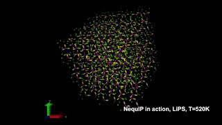 Molecular Dynamics with Neural Equivariant Interatomic Potentials