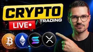 🔥Krypto: Kommt jetzt der Crash?! Neue Trades und Markteröffnung! | LIVE Trading & Analyse🔥
