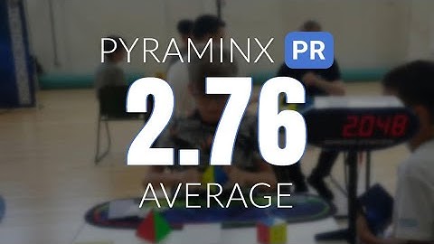 PR [2.76] Pyraminx Average // KSF Open 2023