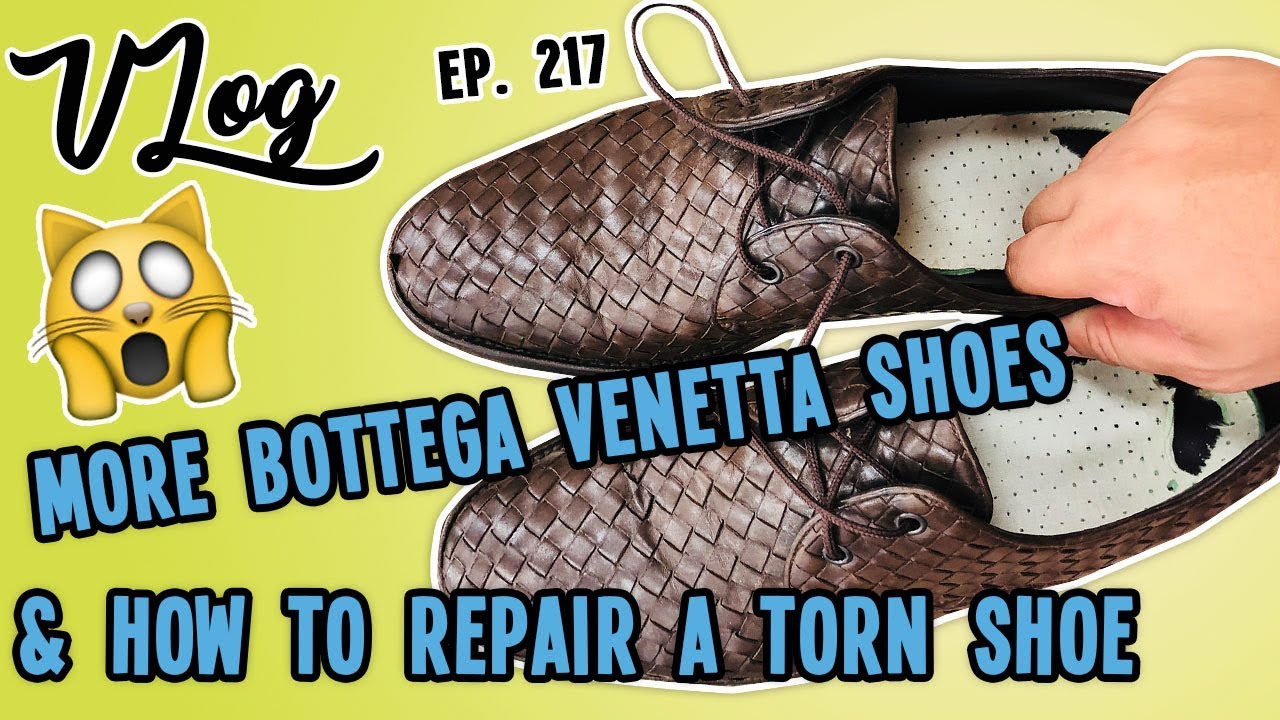 DAILY THRIFT VLOG, MORE BOTTEGA VENETTA SHOES, & HOW TO REPAIR A