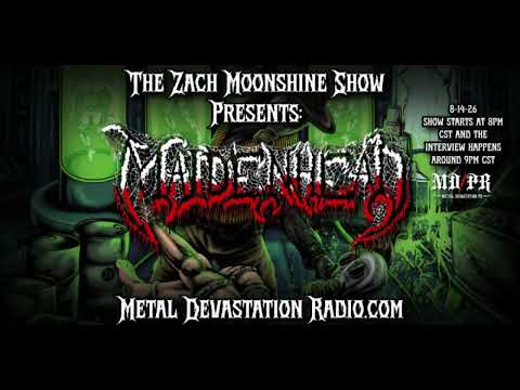 The Zach Moonshine Show &ndash; Maidenhead's Zack Roberts Talks Maximum Clonage, Megadeth, Gear..
