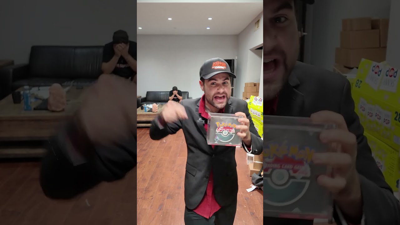 I bought a $25,000 box of pokemon cards, then this happened
