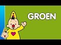 Groen  leren met bumba