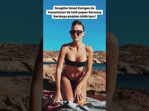 Serenay Sarıkaya ve sevgilisi tatillerini Yunanistan da devam ettirmekte 🏖☀️#shorts #magazin