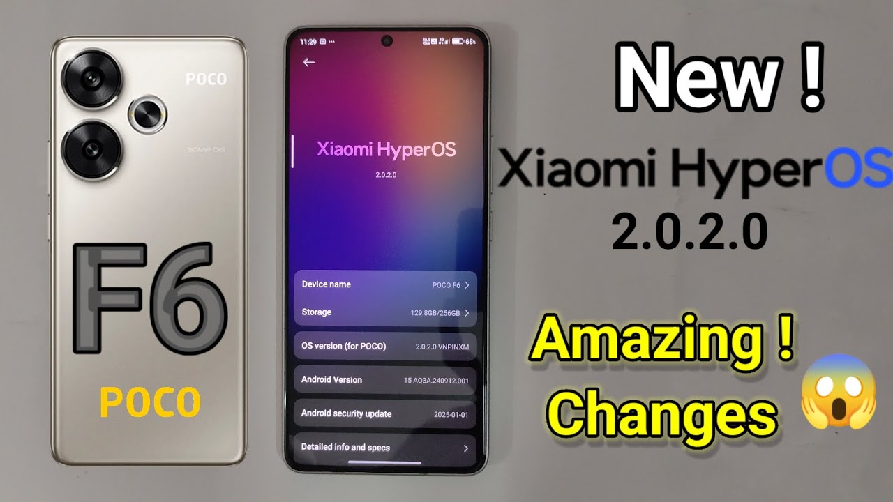 Poco F6 - I got HyperOS 2.0 Update, Big Changes and Animations, New Widgets? Performance increase? 😱