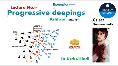 what is progressive deepening in arificial intelligence CS607